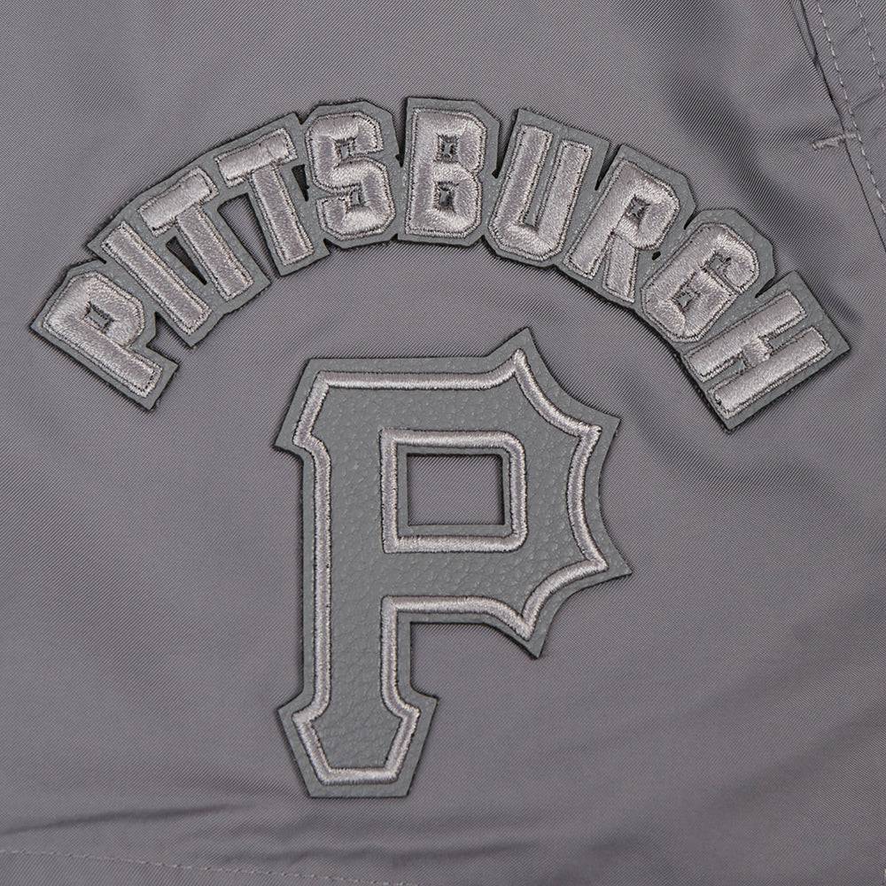 MLB PITTSBURGH PIRATES TRIPLE TONAL W WOVEN WOMEN'S SHORT (GRAY)