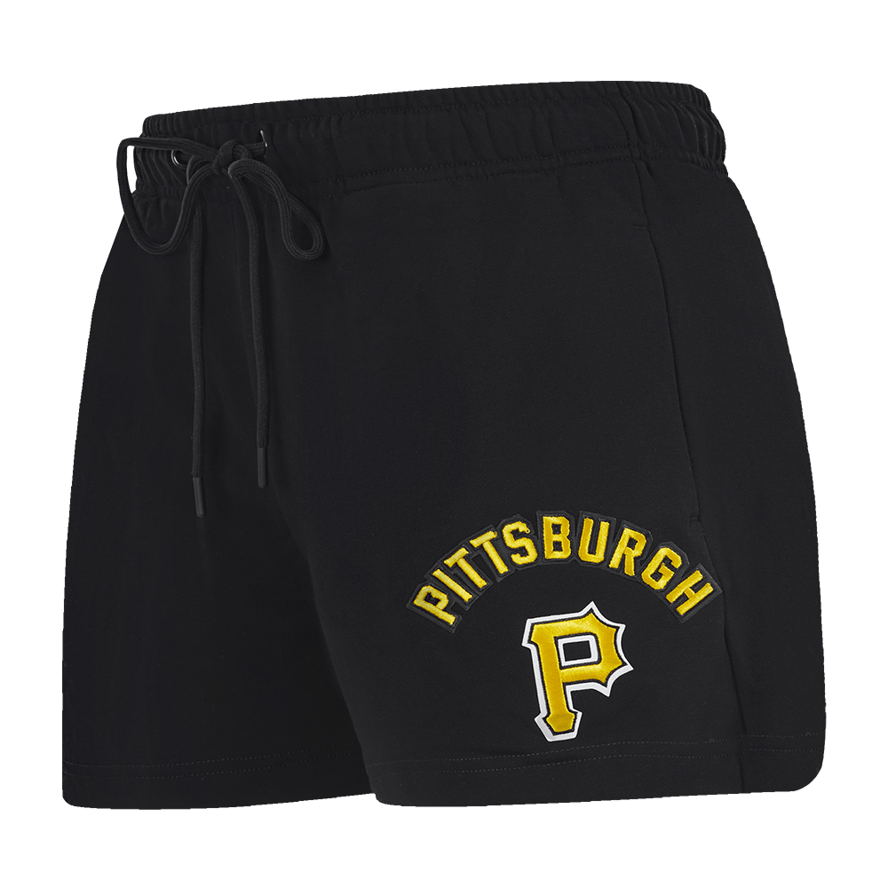 MLB PITTSBURGH PIRATES CLASSIC WOMEN'S SHORT (BLACK)