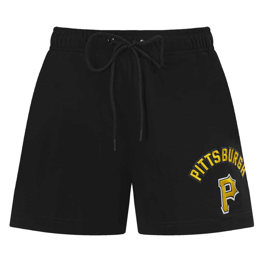 MLB PITTSBURGH PIRATES CLASSIC WOMEN'S SHORT (BLACK)