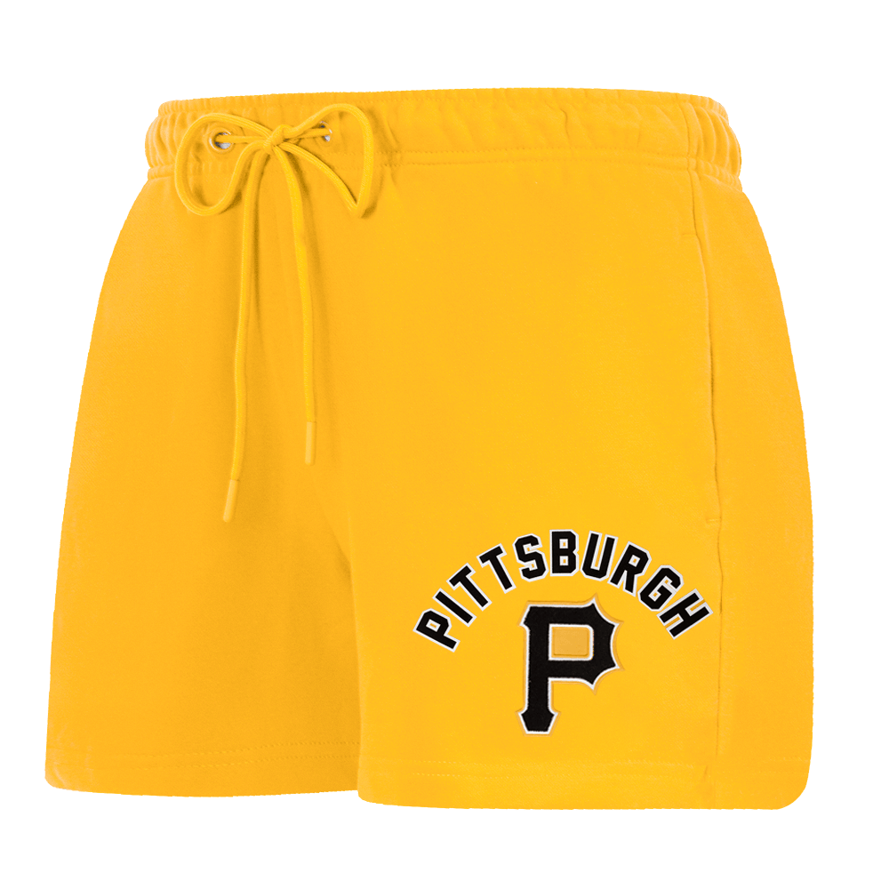 MLB PITTSBURGH PIRATES CLASSIC WOMEN'S SHORT (YELLOW)