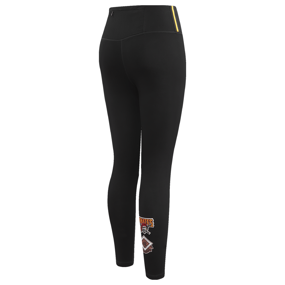 LEGGING DE JERSEY RETRO CLÁSICO DE MUJER MLB PITTSBURGH PIRATES (NEGRO)