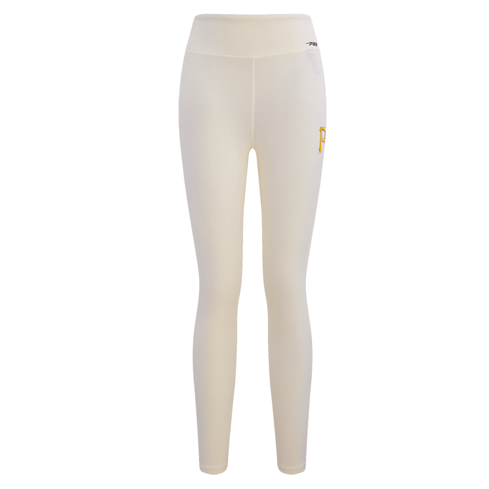 MLB PITTSBURGH PIRATES RETRO CLASSIC WOMEN'S JERSEY LEGGING (EGGSHELL)