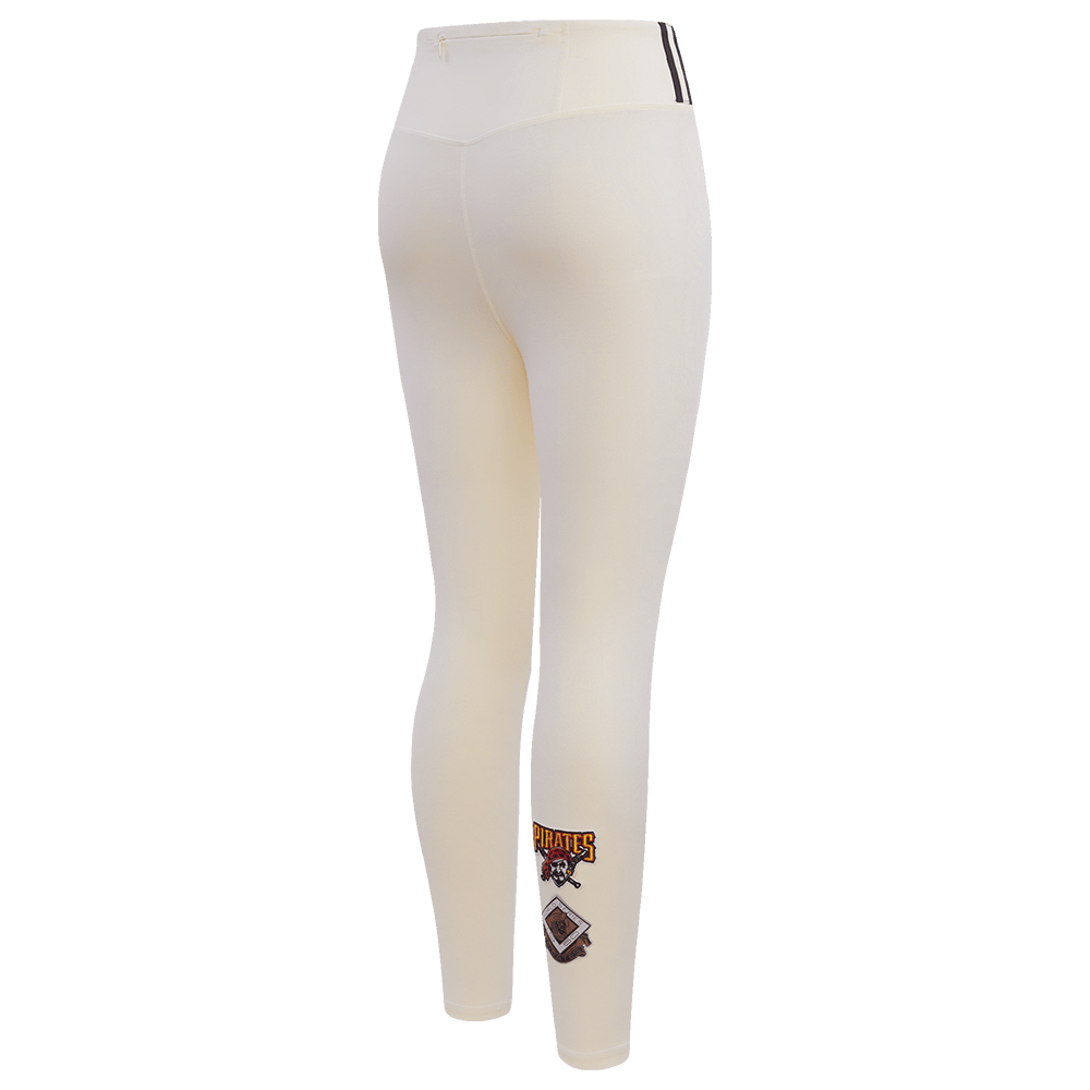 MLB PITTSBURGH PIRATES RETRO CLASSIC WOMEN'S JERSEY LEGGING (EGGSHELL)