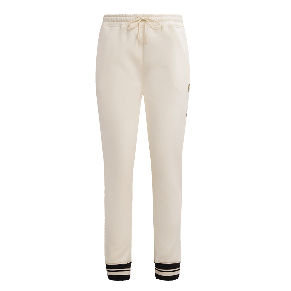 MLB PITTSBURGH PIRATES RETRO CLASSIC WOMEN'S SWEATPANT (EGGSHELL/ BLACK)