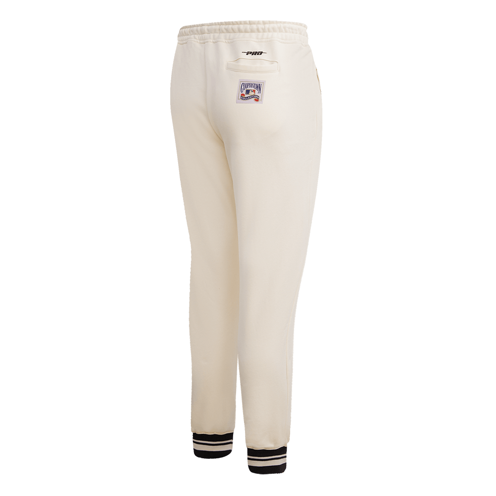 MLB PITTSBURGH PIRATES RETRO CLASSIC WOMEN'S SWEATPANT (EGGSHELL/ BLACK)