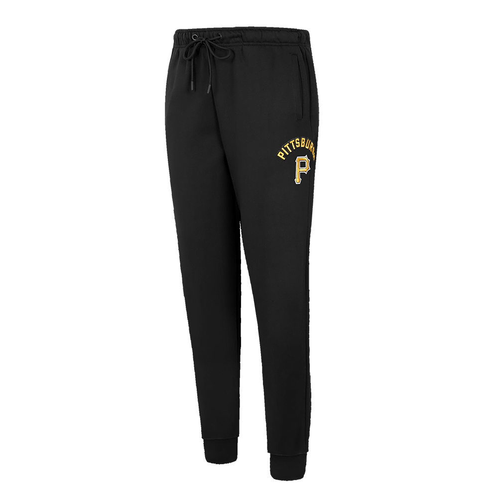 PANTALÓN DE CHÁNDAL DE FELPA CLÁSICO MLB PITTSBURG PIRATES PARA MUJER (NEGRO)