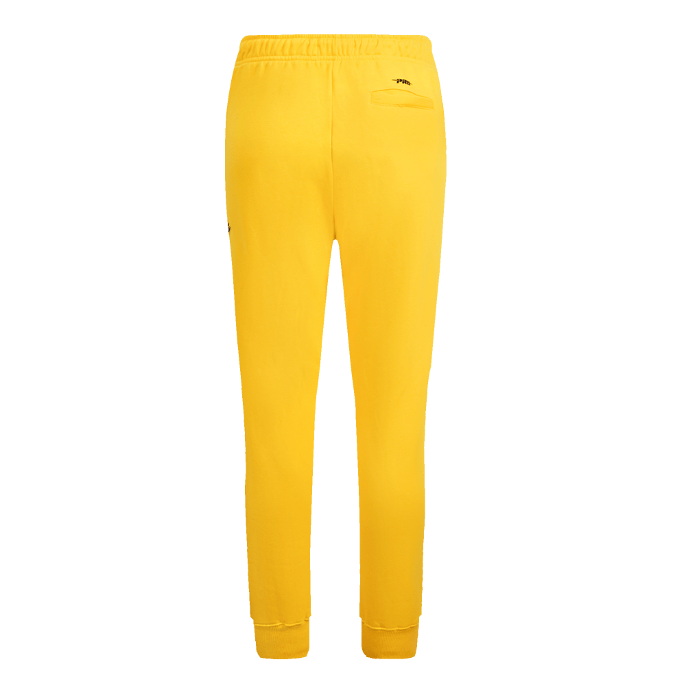 PANTALÓN DE CHÁNDAL CLÁSICO DE FELPA PARA MUJER MLB PITTSBURG PIRATES (AMARILLO)