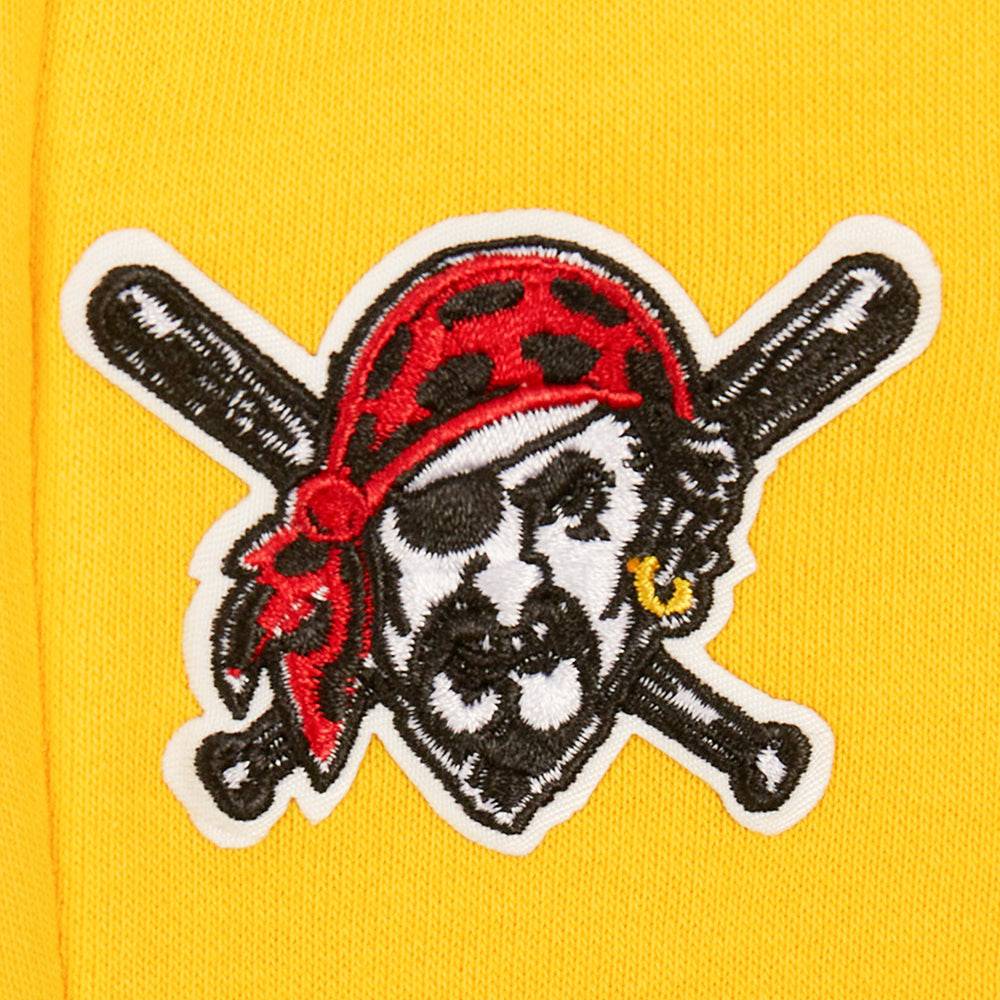 PANTALÓN DE CHÁNDAL CLÁSICO DE FELPA PARA MUJER MLB PITTSBURG PIRATES (AMARILLO)