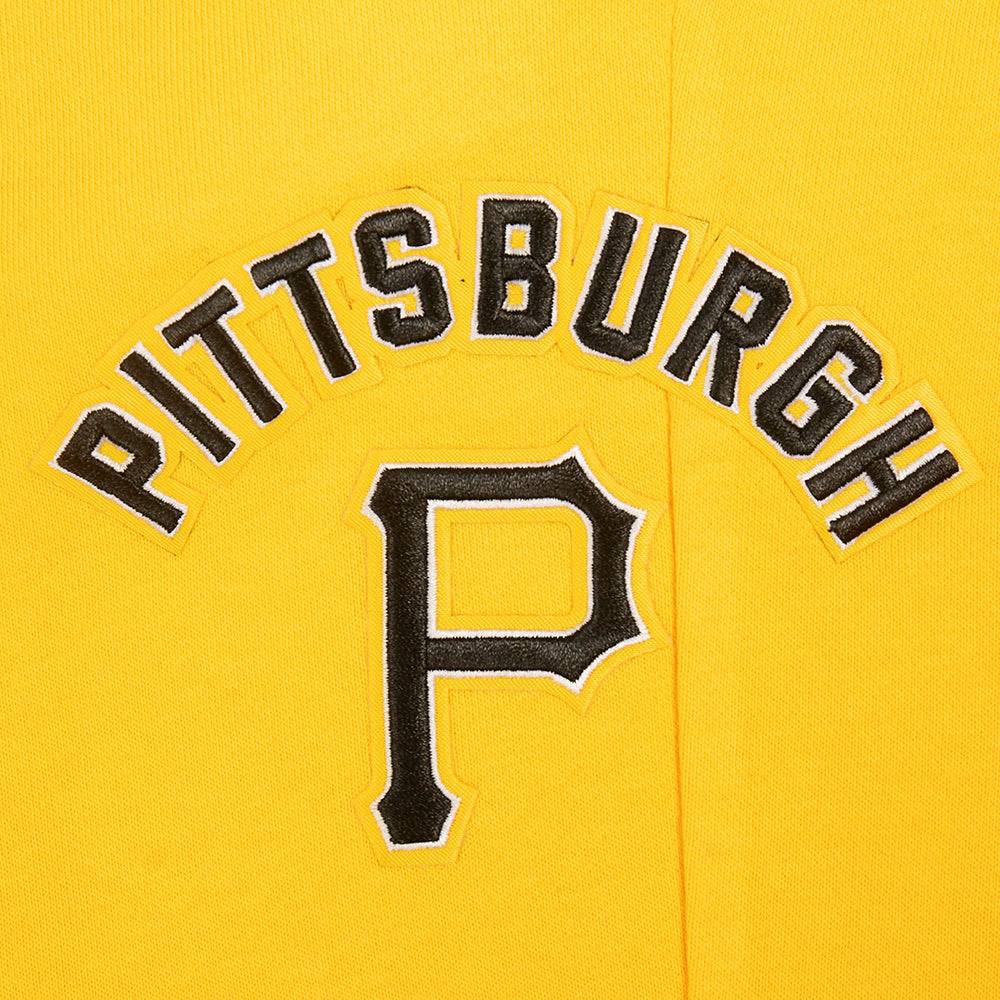PANTALÓN DE CHÁNDAL CLÁSICO DE FELPA PARA MUJER MLB PITTSBURG PIRATES (AMARILLO)