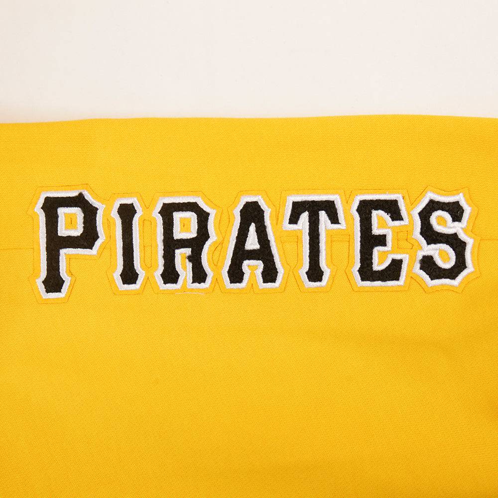 PANTALÓN DE CHÁNDAL CLÁSICO DE FELPA PARA MUJER MLB PITTSBURG PIRATES (AMARILLO)