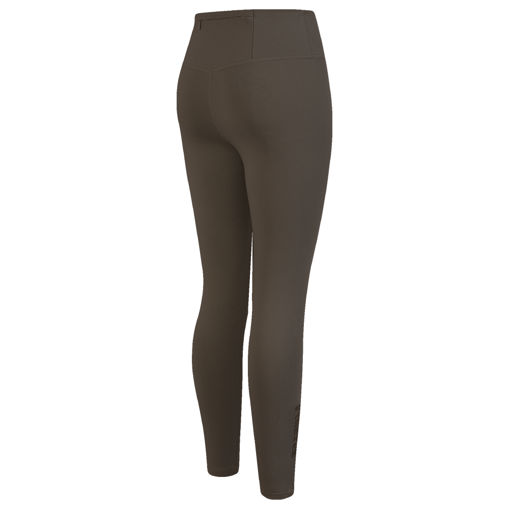 MLB PITTSBURGH PIRATES NEUTRAL HIGH WAIST JERSEY LEGGING (DARK TAUPE)