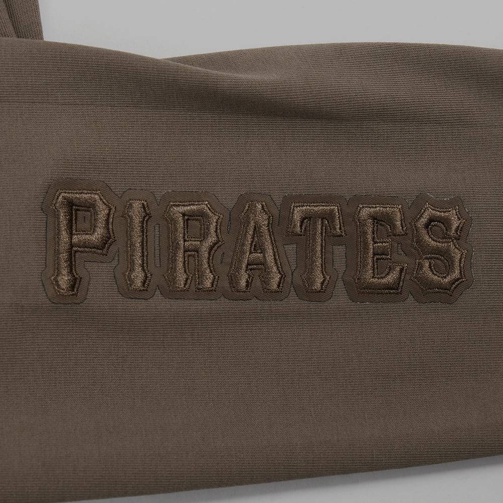 MLB PITTSBURGH PIRATES NEUTRAL HIGH WAIST JERSEY LEGGING (DARK TAUPE)