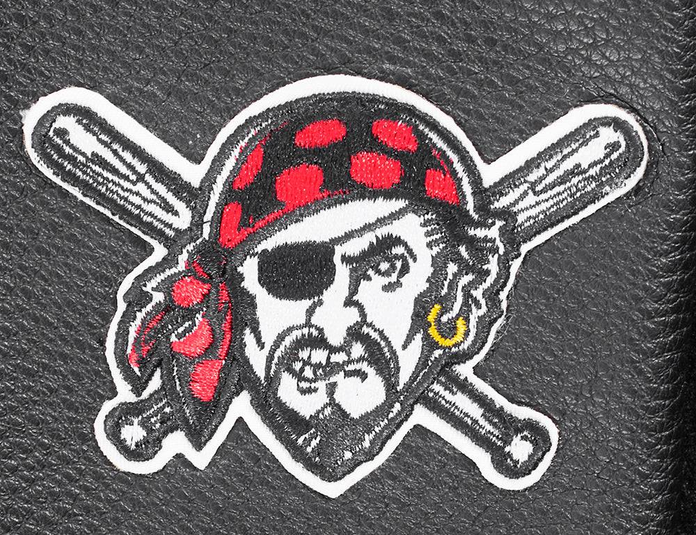 MLB PITTSBURGH PIRATES MASHUP WOMEN'S RIB WOOL VARSITY JACKET (BLACK/YELLOW)