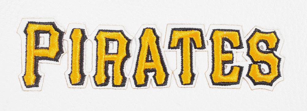 MLB PITTSBURGH PIRATES CLASSIC WOOL WOMEN'S VARSITY JACKET (BLACK/WHITE)