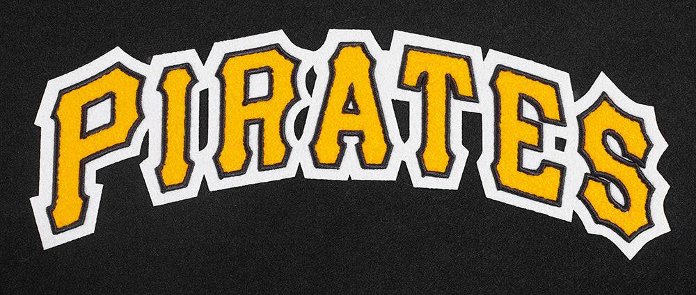 MLB PITTSBURGH PIRATES CLASSIC WOOL WOMEN'S VARSITY JACKET (BLACK/WHITE)