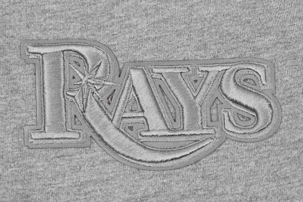 MLB TAMPA BAY RAYS NEUTRAL MEN'S DROP SHOULDER TOP (DARK HEATHER GRAY)