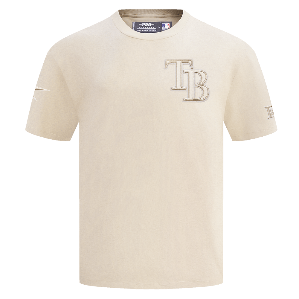 MLB TAMPA BAY RAYS NEUTRAL MEN'S DROP SHOULDER TOP (EGGSHELL)