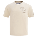 MLB TAMPA BAY RAYS NEUTRAL MEN'S DROP SHOULDER TOP (EGGSHELL)