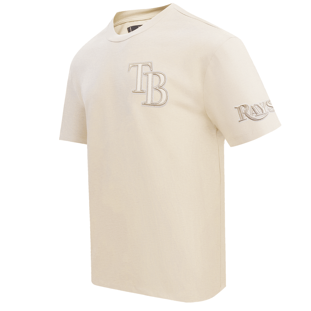 MLB TAMPA BAY RAYS NEUTRAL MEN'S DROP SHOULDER TOP (EGGSHELL)
