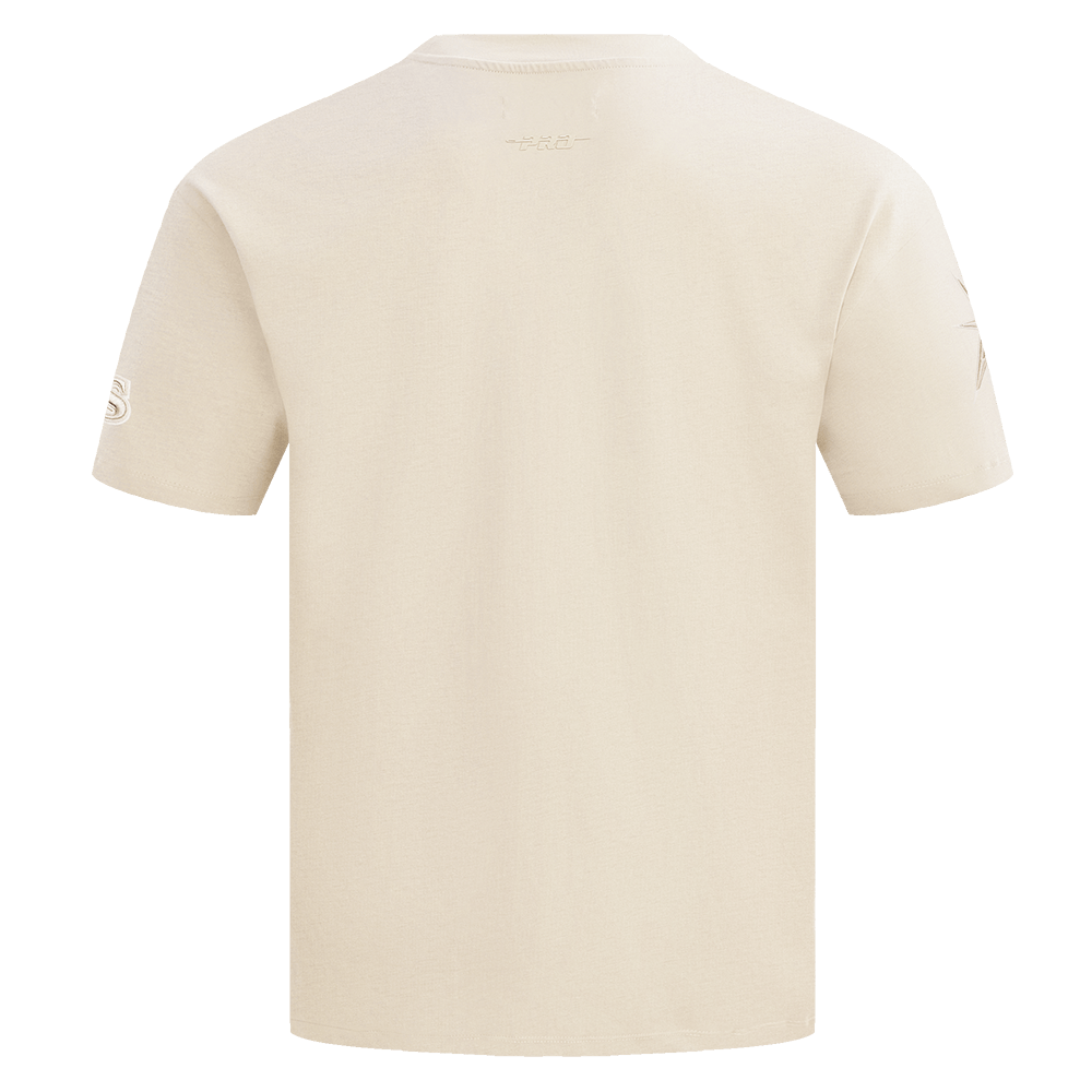 MLB TAMPA BAY RAYS NEUTRAL MEN'S DROP SHOULDER TOP (EGGSHELL)