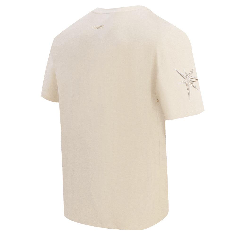 MLB TAMPA BAY RAYS NEUTRAL MEN'S DROP SHOULDER TOP (EGGSHELL)