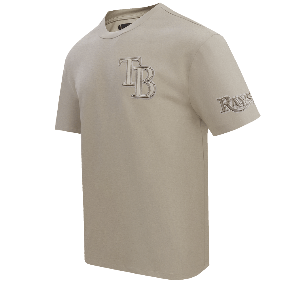 MLB TAMPA BAY RAYS NEUTRAL MEN'S DROP SHOULDER TOP (TAUPE)
