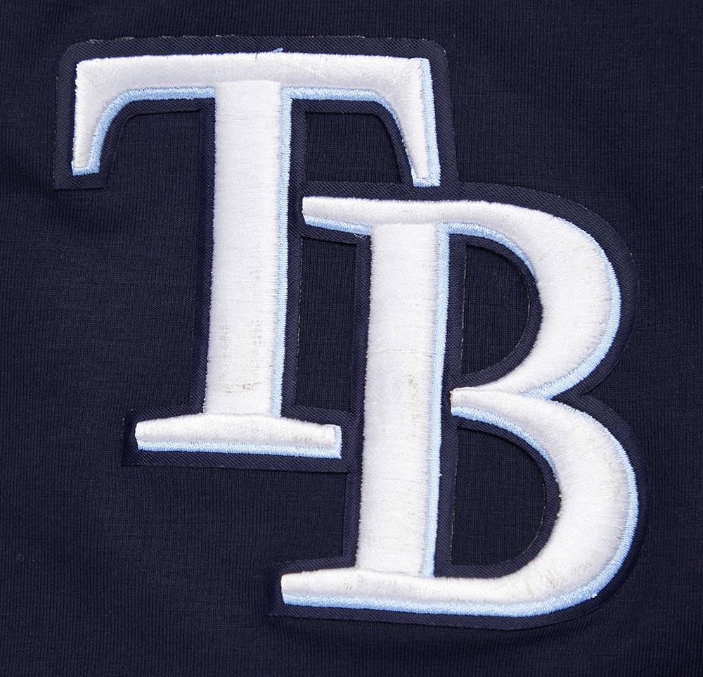 MLB TAMPA BAY RAYS SCRIPT TAIL MEN'S TOPS (MIDNIGHT NAVY)