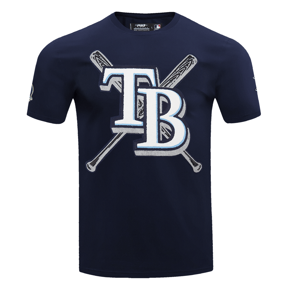 MLB TAMPA BAY RAYS MASHUP MEN'S TOP (MIDNIGHT NAVY)