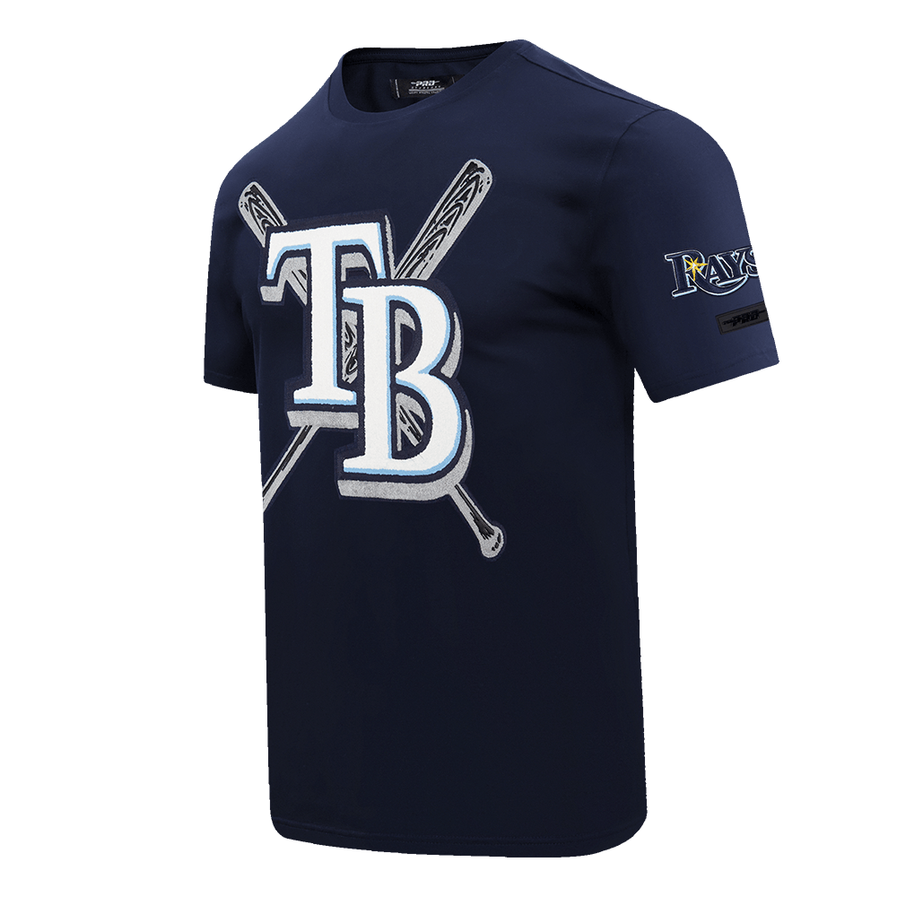 MLB TAMPA BAY RAYS MASHUP MEN'S TOP (MIDNIGHT NAVY)