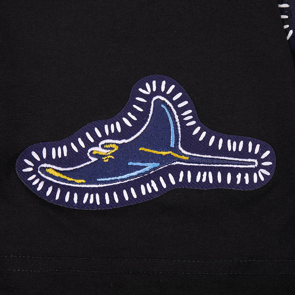 MLB TAMPA BAY RAYS DIY PICK STITCH MEN'S SJ TEE (BLACK)