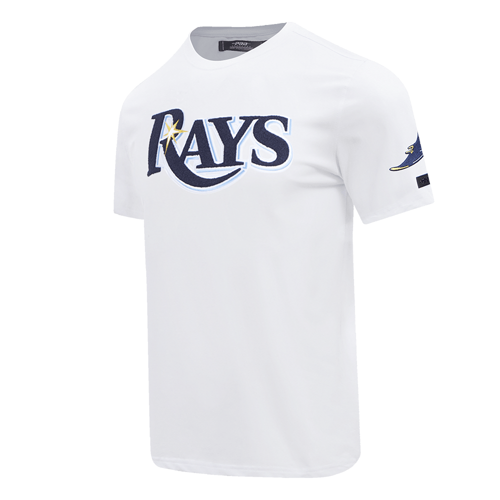 MLB TAMPA BAY RAYS CLASSIC CHENILLE MEN'S TOP (WHITE)