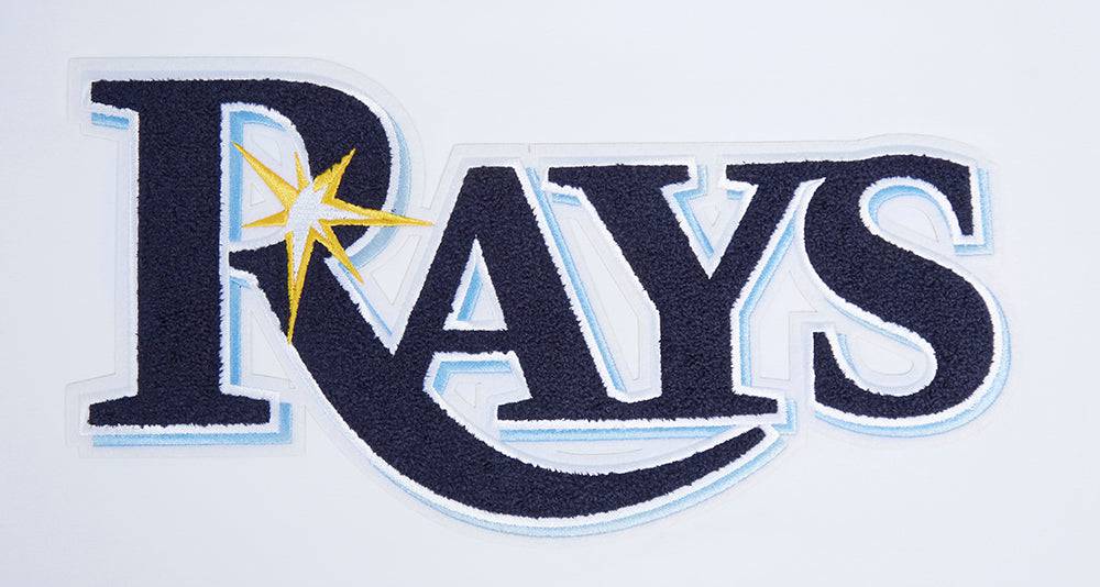 MLB TAMPA BAY RAYS CLASSIC CHENILLE MEN'S TOP (WHITE)