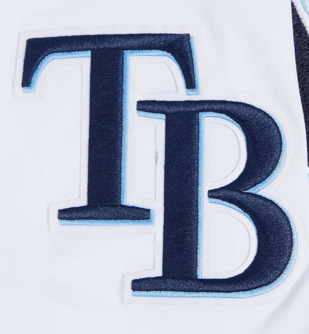 MLB TAMPA BAY RAYS CLASSIC CHENILLE MEN'S TOP (WHITE)