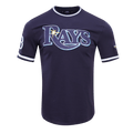MLB TAMPA BAY RAYS CLASSIC CHENILLE MEN'S S/S TEE (MIDNIGHT NAVY)