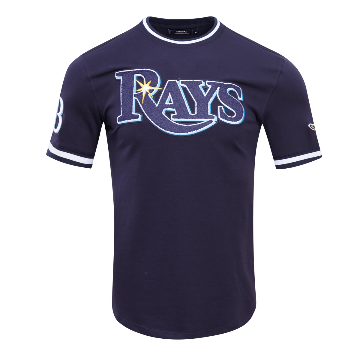 MLB TAMPA BAY RAYS CLASSIC CHENILLE MEN'S S/S TEE (MIDNIGHT NAVY)