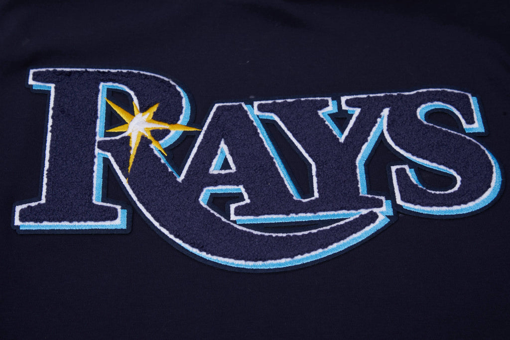 MLB TAMPA BAY RAYS CLASSIC CHENILLE MEN'S S/S TEE (MIDNIGHT NAVY)