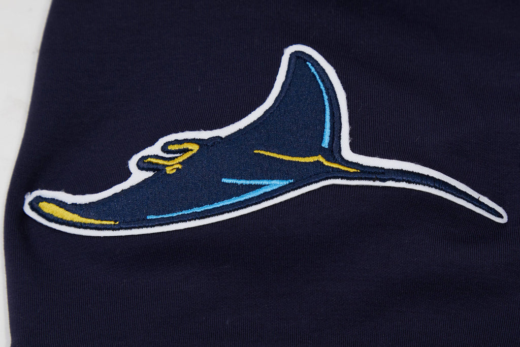 MLB TAMPA BAY RAYS CLASSIC CHENILLE MEN'S S/S TEE (MIDNIGHT NAVY)