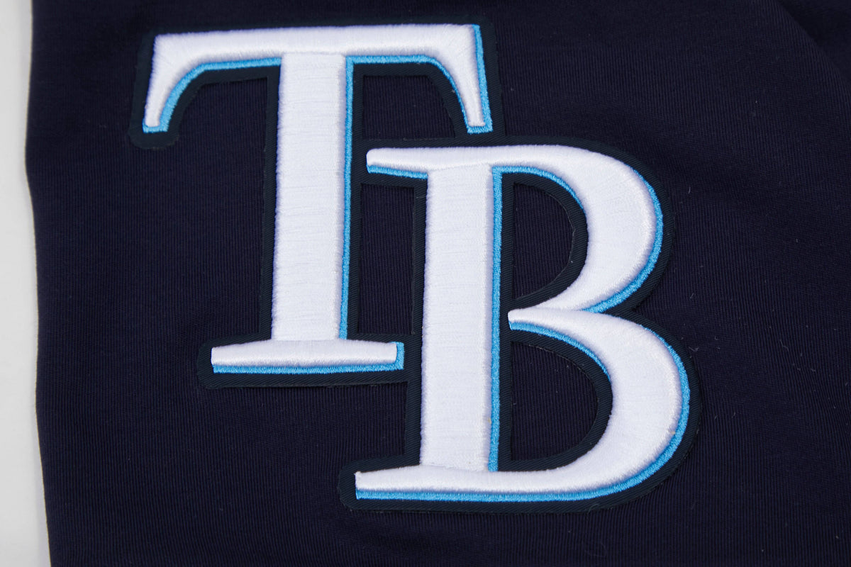 MLB TAMPA BAY RAYS CLASSIC CHENILLE MEN'S S/S TEE (MIDNIGHT NAVY)