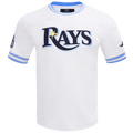MLB TAMPA BAY RAYS CLASSIC CHENILLE MEN'S TOP (WHITE)