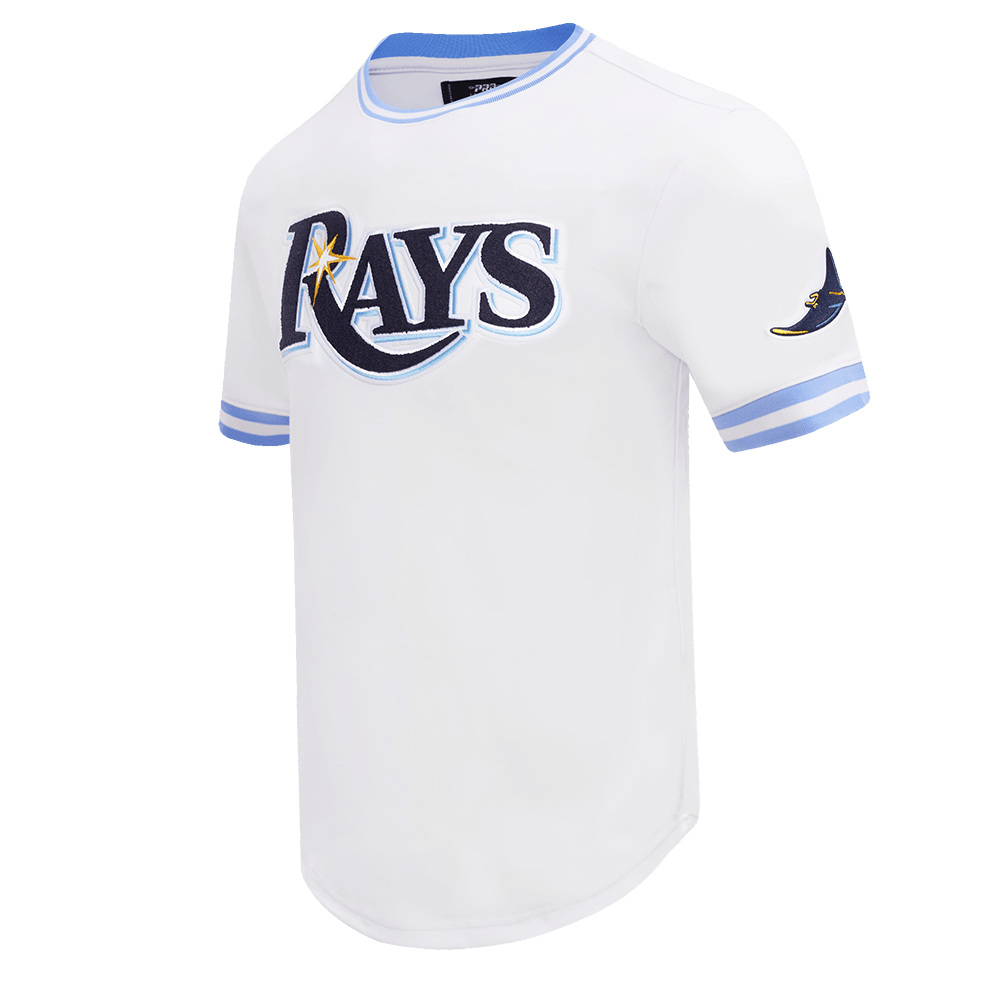MLB TAMPA BAY RAYS CLASSIC CHENILLE MEN'S TOP (WHITE)