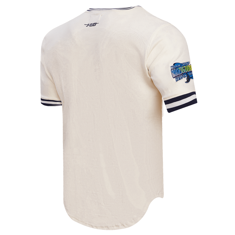 MLB TAMPA DEVIL RAYS RETRO CLASSIC MEN'S TOP (EGGSHELL/ MIDNIGHT NAVY)