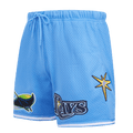 MLB TAMPA BAY RAYS CLASSIC MESH MEN'S SHORT (UNIVERSITY BLUE)