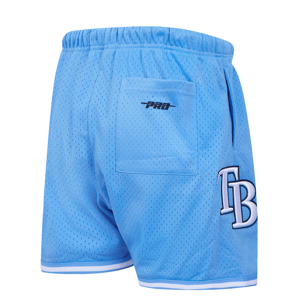 MLB TAMPA BAY RAYS CLASSIC MESH MEN'S SHORT (UNIVERSITY BLUE)
