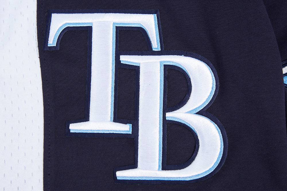 MLB TAMPA BAY RAYS SCRIPT TAIL MEN'S DOUBLE KNIT 2.0 SHORT (MIDNIGHT NAVY)
