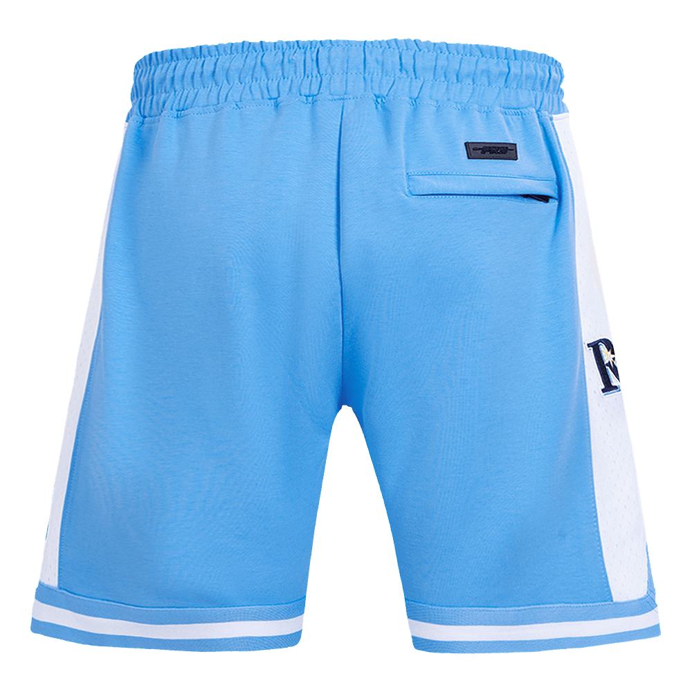 MLB TAMPA BAY RAYS SCRIPT TAIL MEN'S DOUBLE KNIT 2.0 SHORT (UNIVERSITY BLUE)