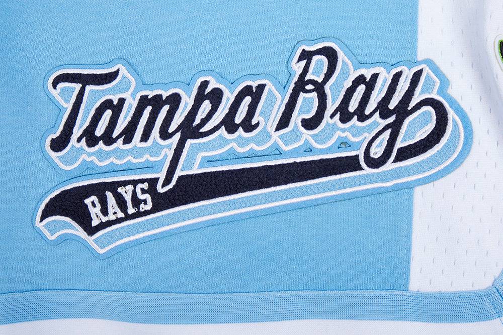 MLB TAMPA BAY RAYS SCRIPT TAIL MEN'S DOUBLE KNIT 2.0 SHORT (UNIVERSITY BLUE)