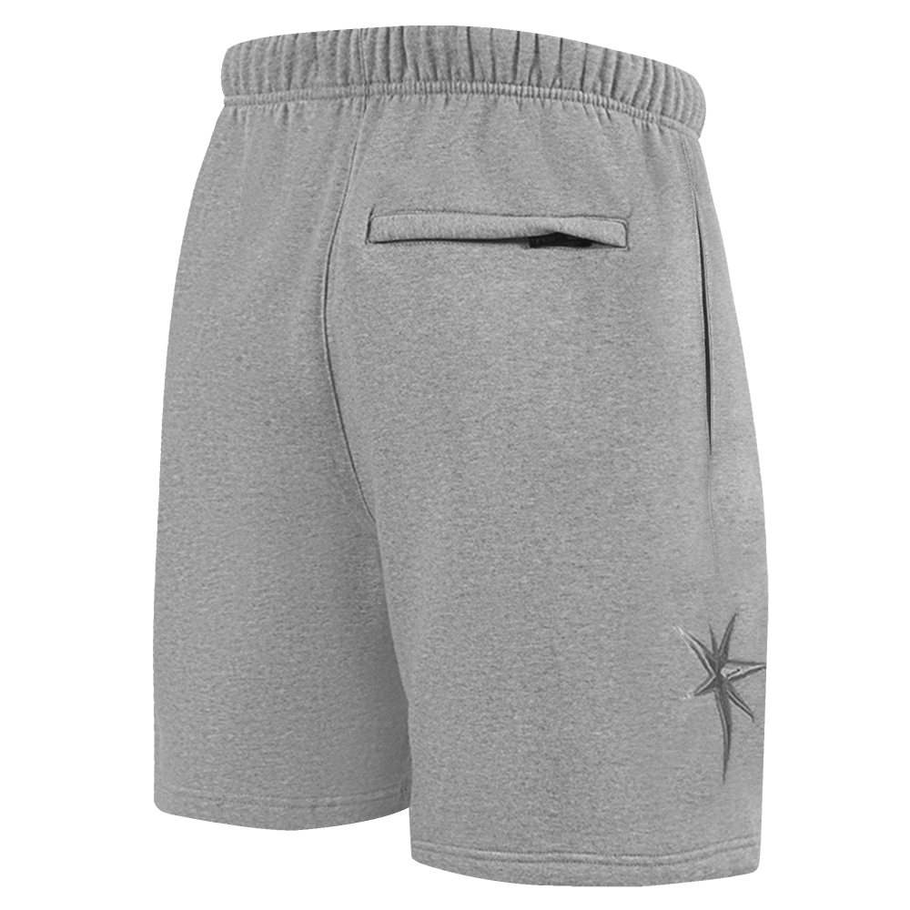 PANTALÓN CORTO NEUTRO PARA HOMBRE MLB TAMPA BAY RAYS (GRIS OSCURO MELANGE)