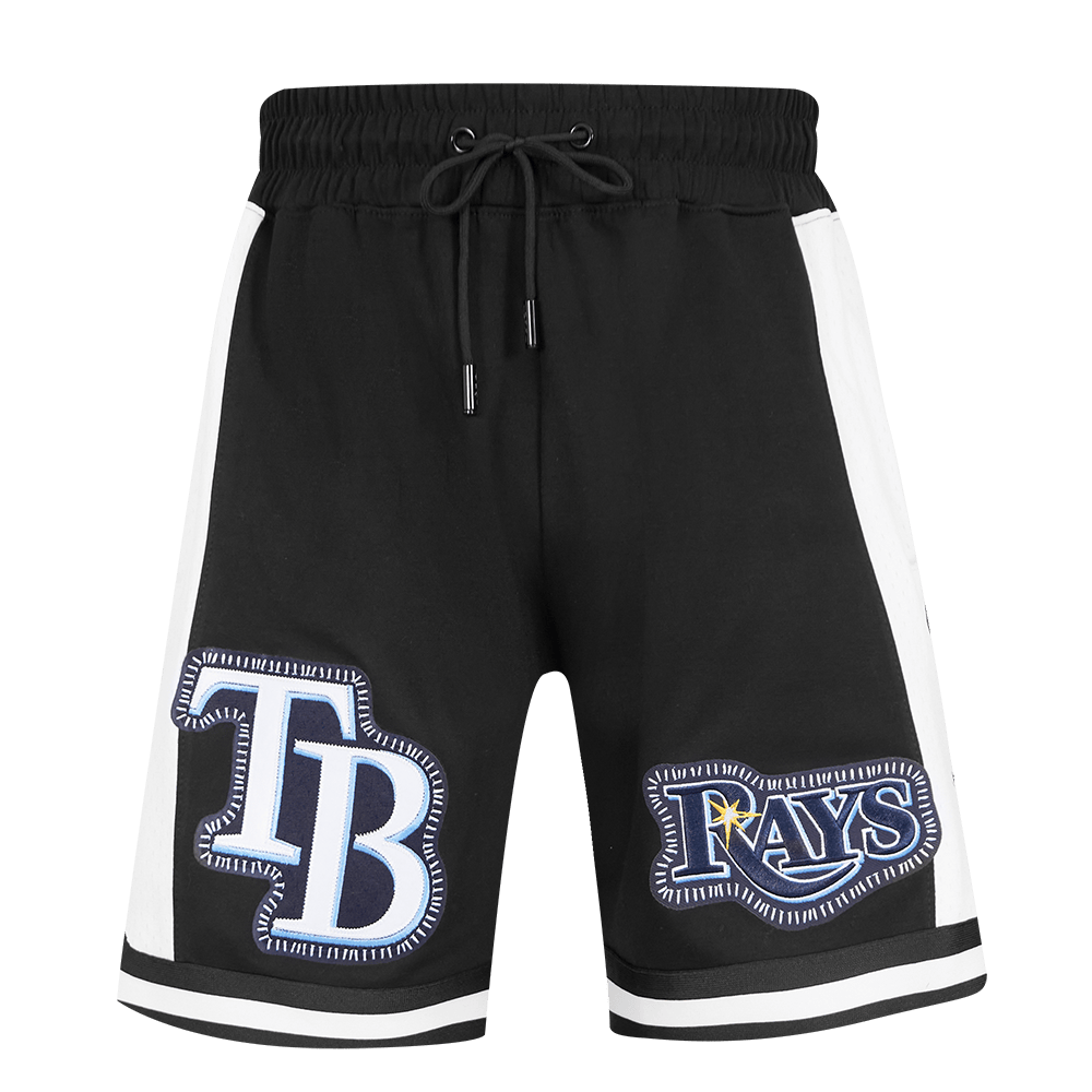 MLB TAMPA BAY RAYS DIY PICK STITCH MEN'S DK 2.0 SHORT (BLACK)