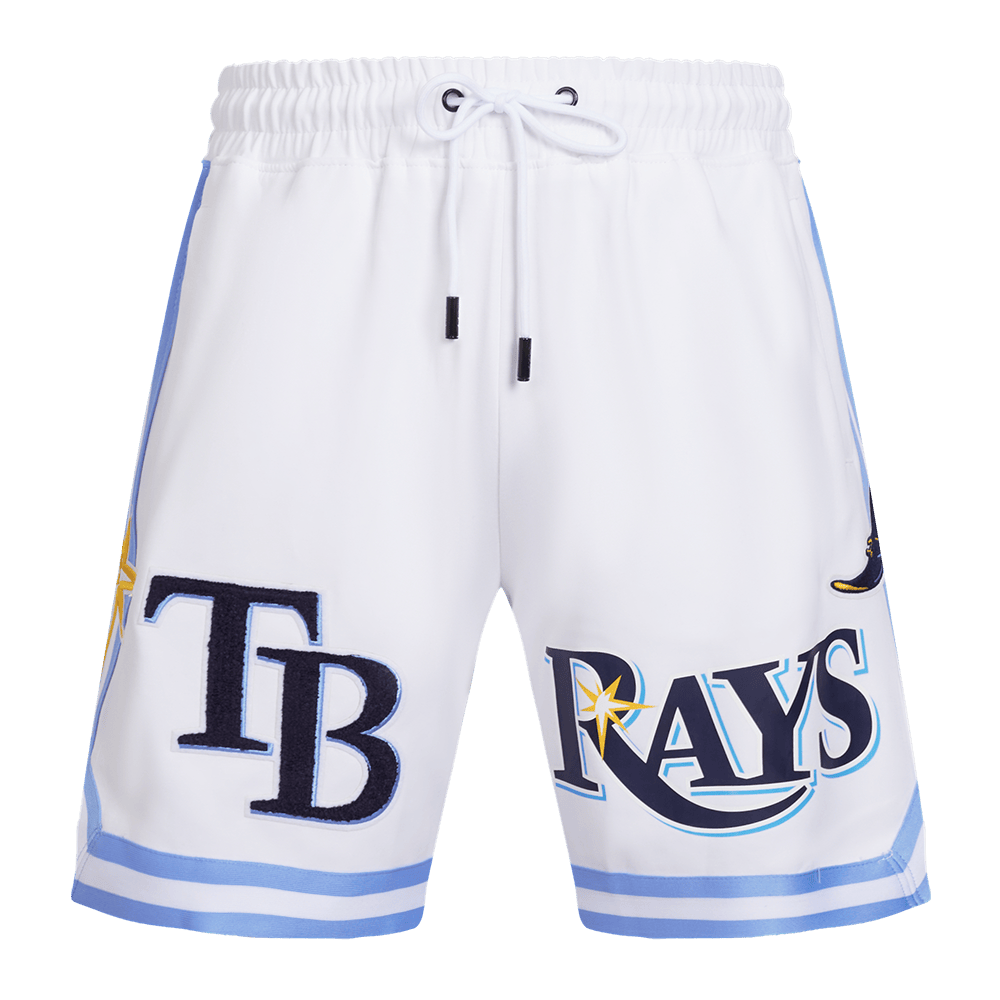 MLB TAMPA BAY RAYS CLASSIC CHENILLE MEN'S SHORT (WHITE)