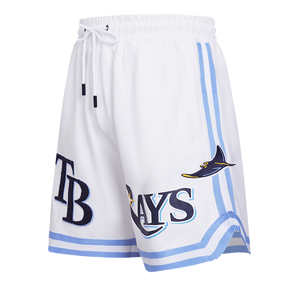 MLB TAMPA BAY RAYS CLASSIC CHENILLE MEN'S SHORT (WHITE)